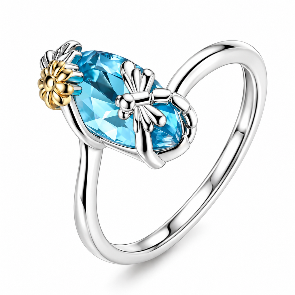 Bleu Lumière Ring