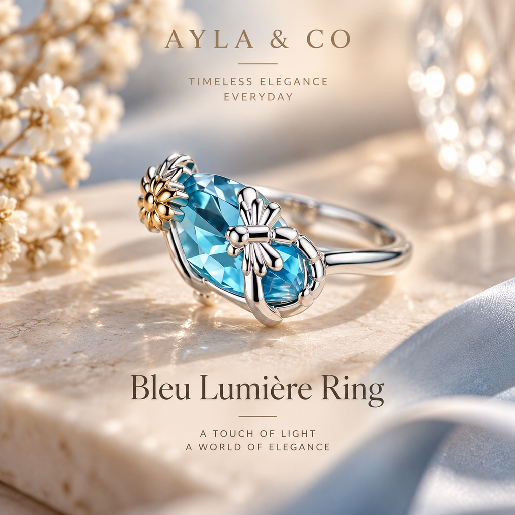 Bleu Lumière Ring